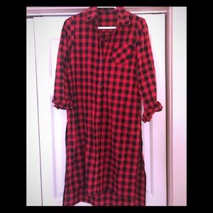Buffalo Plaid Tunic